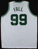 Tacko Fall Signed Boston Celtics Jersey (YSMS COA) 7 ft 7in Tallest Ever in NBA
