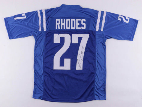 Xavier Rhodes Signed Indianapolis Colts Jersey (JSA COA) 3xPro Bowl D.B.