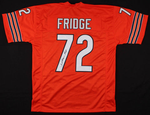William Perry Signed Chicago Bears "Fridge" Jersey (JSA COA) Super Bowl XX D.E.
