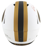 49ers Deebo Samuel Authentic Signed Lunar Full Size Speed Rep Helmet JSA Witness