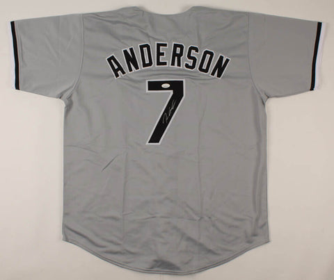 Tim Anderson Signed Chicago White Sox Jersey (JSA COA) 2019 AL Batting Champ