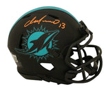 Dan Marino Autographed/Signed Miami Dolphins Eclipse Mini Helmet BAS 32058