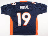 Eddie Royal Signed Denver Broncos Reebok NFL On Field Style Jersey (JSA COA)