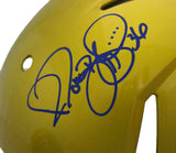Dickerson, Faulk & Bettis Signed Rams Authentic Flash Helmet HOF Beckett 35327