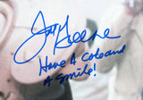 Joe Greene & Tommy Okon Have a Coke and a Smile! Signed 16x20 Photo BAS Witness