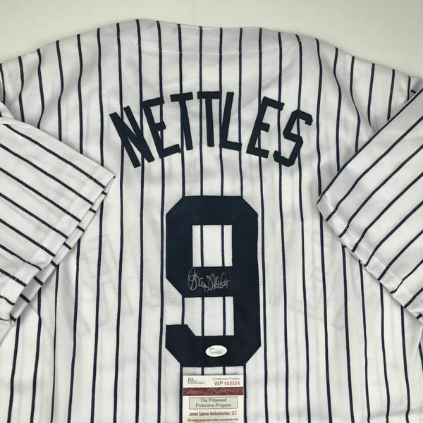 Autographed/Signed GRAIG NETTLES New York Pinstripe Baseball