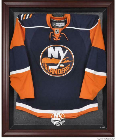 New York Islanders Mahogany Jersey Display Case - Fanatics