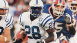 Marshall Faulk Signed Indianapolis Colts Jersey (JSA COA) NFL MVP 2000 / RB