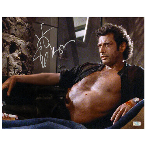 Jeff Goldblum Autographed Jurassic Park Ian Malcolm 11x14 Photo