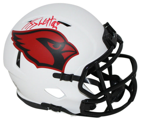 JJ Watt Autographed/Signed Arizona Cardinals Lunar Mini Helmet JSA 35071