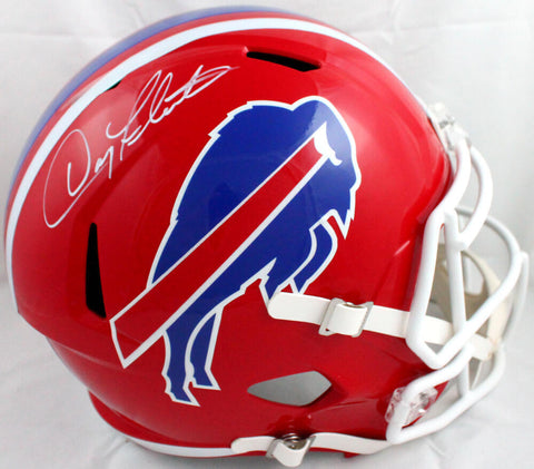 Doug Flutie Autographed Buffalo Bills F/S 87-01 Speed Helmet-Beckett W Hologram