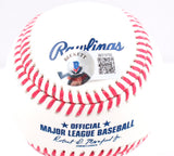 Doug Drabek Autographed Rawlings OML Baseball w/3 Stats - Beckett W Hologram *Bl