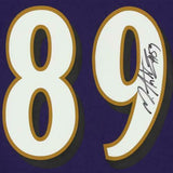 Framed Mark Andrews Baltimore Ravens Autographed Purple Nike Game Jersey