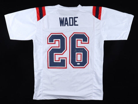 Shaun Wade Signed New England Patriots Jersey (JSA Debut COA) Ravens 2021 DrftPk