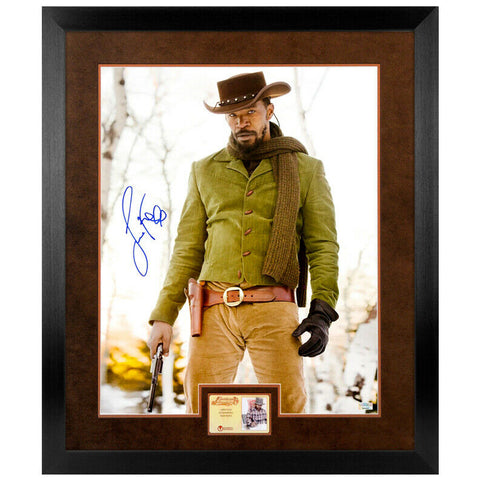 Jamie Foxx Autographed Django Unchained 16x20 Framed Photo