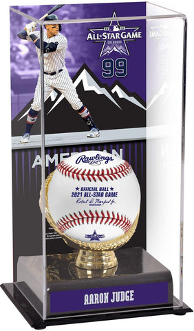 Aaron Judge Yankees 2021 All-Star Game Gold Glove Display Case w/Image