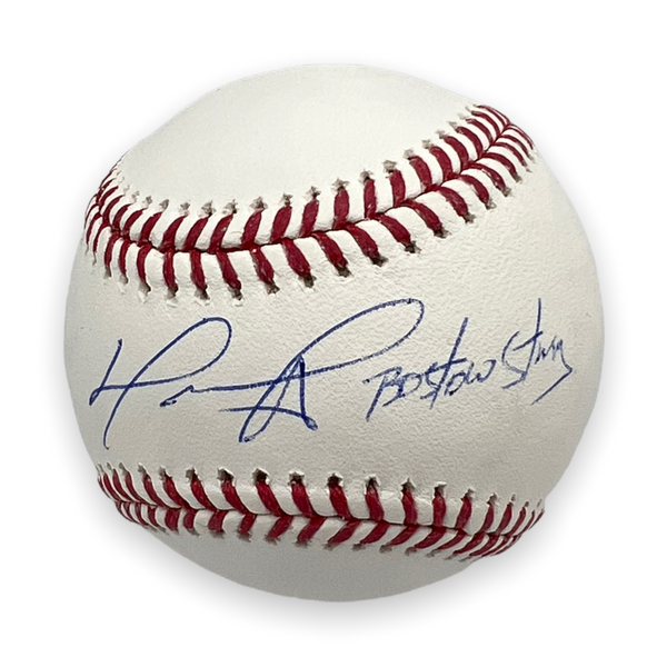 David Ortiz Signed Autographed OMLB Baseball w/ "Boston Strong" Inscription JSA