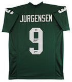 Sonny Jurgensen Signed Philadelphia Eagles Jersey Inscribed HOF 83 (Beckett) Q.B