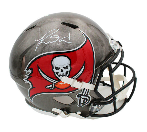 Ronald Jones Signed Tampa Bay Buccaneers Speed Authentic NFL Helmet