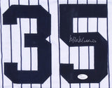 Mike Mussina Signed New York Yankees Jersey (JSA COA) 270 MLB Wins / 5xAll Star