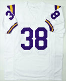 Brad Wing Autographed White College Style Jersey w/ Geaux Tigers - JSA W Auth *3