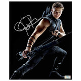 Jeremy Renner Autographed Avengers Clint Barton Hawkeye 8x10 Photo