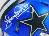 Tony Dorsett Autographed Dallas Cowboys Flash Speed Mini Helmet-Beckett W Holo