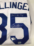 CODY BELLINGER Autographed "2017 NL ROY" Dodgers Authentic Jersey FANATICS