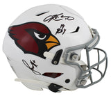 Cardinals Larry Fitzgerald & Kyler Murray Signed Speed Flex Full Size Helmet BAS