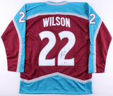 Colin Wilson Signed Avalanche Jersey (Beckett ) 7th Overall Pick 2008 NHL Draft