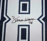 Darren Woodson Autographed Blue Dbl Stitch Pro Style Jersey *8- JSA Witness Auth