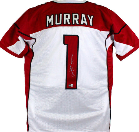Kyler Murray Autographed White Pro Style Jersey - Beckett W Holo *Silver
