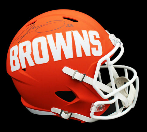 Jarvis Landry Signed Cleveland Browns Speed Full Size AMP NFL Helmet