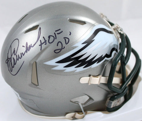 Harold Carmichael Signed Eagles Flash Speed Mini Helmet w/HOF *Top-BeckettW Holo