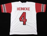 Taylor Heinicke Signed Washington Redskins Throwback Jersey Beckett Starting QB
