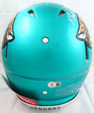 Laviska Shenault Jr Autographed Jaguars F/S Flash Speed Authentic Helmet-BAWHolo