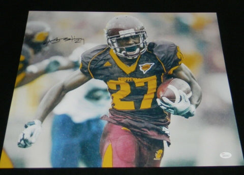 ANTONIO BROWN AUTOGRAPHED SIGNED CENTRAL MICHIGAN CHIPPEWAS 16x20 PHOTO JSA