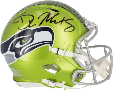 DK Metcalf Seahawks Signed Riddell Flash Speed Authentic Helmet