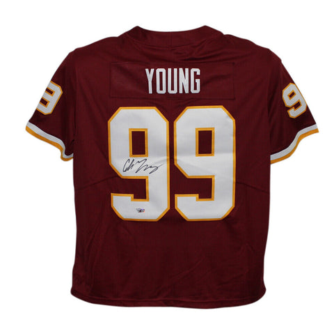 Chase Young Signed Washington Football Team Nike Limited L Jersey FAN 37107