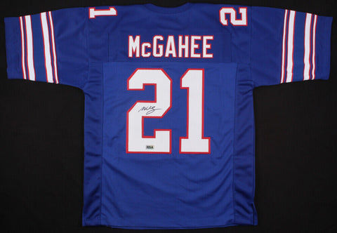 Willis McGahee Signed Buffalo Bills Jersey (RSA COA) 2xPro Bowl (2007,2011) RB