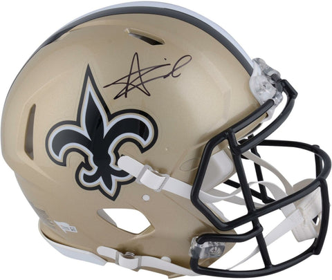 Alvin Kamara New Orleans Saints Signed Riddell Speed Authentic Pro-Line Helmet