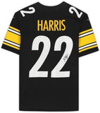 Framed Najee Harris Pittsburgh Steelers Signed Black Limited Jersey