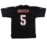 Morten Andersen Signed Atlanta Falcons Authentic Proline Jersey