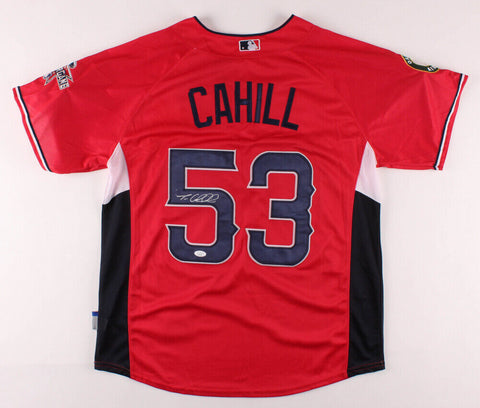 Trevor Cahill Signed 2010 Majestic All-Star Game Jersey (JSA COA) Oakland A's