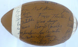 1962 Champ Packers Autographed Football 39 Sigs Johnny Blood McNally Beckett BAS