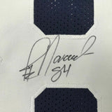 Autographed/Signed JAY NOVACEK Dallas Thanksgiving Day Football Jersey JSA COA