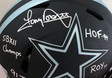 Tony Dorsett Signed Cowboys F/S Eclipse Speed Authentic Helmet w/ 5 Insc-Beckett