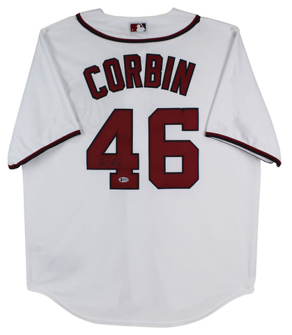 Nationals Patrick Corbin Signed White Majestic Coolbase Jersey BAS Witnessed