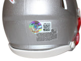Ty Law Autographed New England Patriots Speed Mini Helmet Beckett 35574