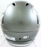 Johnny Manziel Autographed Texas A&M Flash Speed F/S Helmet w/2 Insc-BAW Holo